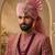 Royal ruby red kundan groom kalangi