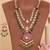 Gold plated royal heritage kundan layered necklace set