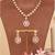 Gold plated heritage kundan necklace set