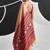 light orange cotton blend woven pallu casul wear saree