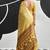 mustard cotton blend woven pallu casul wear saree