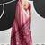 baby pink cotton blend woven pallu casul wear saree