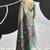 light teal cotton blend woven pallu casul wear saree