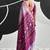 lavender cotton blend woven pallu casul wear saree