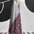 powder blue cotton blend woven pallu casul wear saree