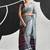 powder blue cotton blend woven pallu casul wear saree
