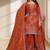 Designer sharara suit with sequence and embroidered work