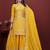 Designer sharara suit with sequence and embroidered work