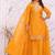 Designer sharara suit with sequence and embroidered work