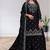 Designer sharara suit with sequence and embroidered work