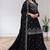 Designer sharara suit with sequence and embroidered work