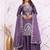Designer sharara suit with sequence and embroidered work
