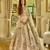 beige silk blend embroidered traditional lehenga choli