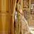 beige silk blend embroidered traditional lehenga choli