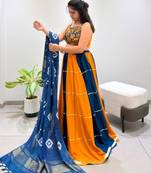 multicolor rayon embroidered traditional lehenga choli upto 42