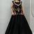black cotton poly plain traditional lehenga choli upto 44