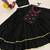 black cotton poly plain traditional lehenga choli upto 44