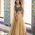 gold silk blend plain traditional lehenga choli