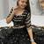 black georgette embroidered traditional lehenga choli upto 44