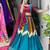 multicolor silk blend embroidered traditional lehenga choli upto 42