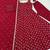 Maroon chinon readymade anarkali suit with embroidery & sequence work