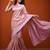 Pink silk blend woven saree with zari work