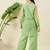 Women printed top & palazzos with shirt co-ords
