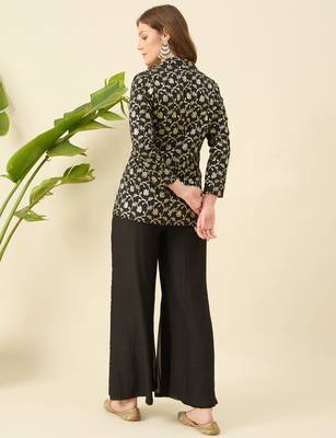 Woven designed top & trouser co-ord set 2