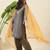 Women solid ethnic motifs round neck kurta with pand & dupatta