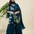 Women floral printed regular kurta with palazzos & dupatta