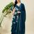 Women floral printed regular kurta with palazzos & dupatta