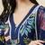 Women floral printed cotton kurta with palazzos & dupatta