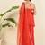 Women regular sequinned kurta with palazzos & with dupatta