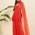Women regular sequinned kurta with palazzos & with dupatta