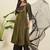 Women regular gotta patti kurta with palazzos & with dupatta