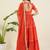 Women tiered gotta patti chanderi cotton kurta with palazzos & with dupatta