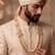 Gold pearl golden finish groom wedding mala