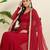 Women regular thread work kurta with palazzos & with dupatta