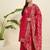 Women ethnic motifs regular pure silk kurta with trousers & with dupatta