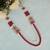 Rani-white pearl gold finish traditional groom mala