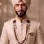 Multy pearl gold plated traditional groom mala