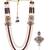 Multy pearl gold finish groom sherwani mala brooch