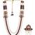 Multy pearl gold finish sherwani mala groom brooch