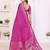 rani satin bandhej printed saree with blouse