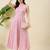 Women checked halter neck a-line cotton midi dress