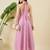 Women checked halter neck a-line cotton midi dress