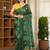 harsha silk blend saree with contrast blouse piece hand embroidery