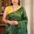harsha silk blend saree with contrast blouse piece hand embroidery