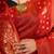tavisha silk blend saree with contrast blouse piece hand embroidery