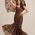 Premium satin saree with coffee bead flower  butti work